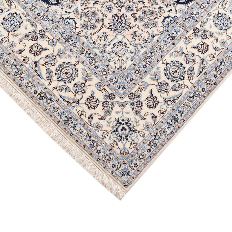 Perserteppich - Nain - Premium sonderform  - 211 x 269 cm - dunkelblau