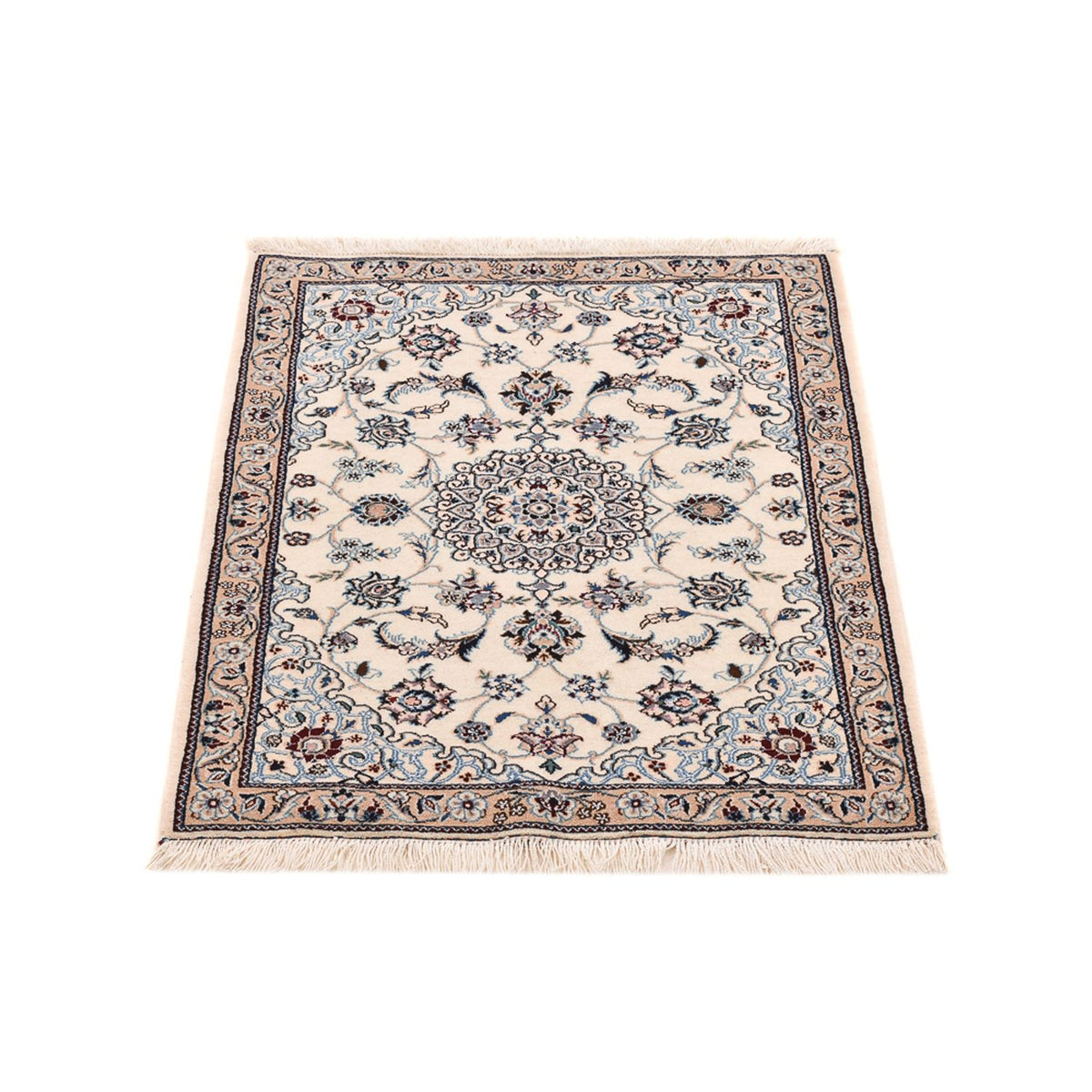 Perserteppich - Nain - Royal - 87 x 66 cm - creme