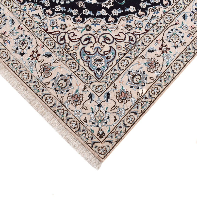 Perserteppich - Nain - Royal - 250 x 153 cm - dunkelblau