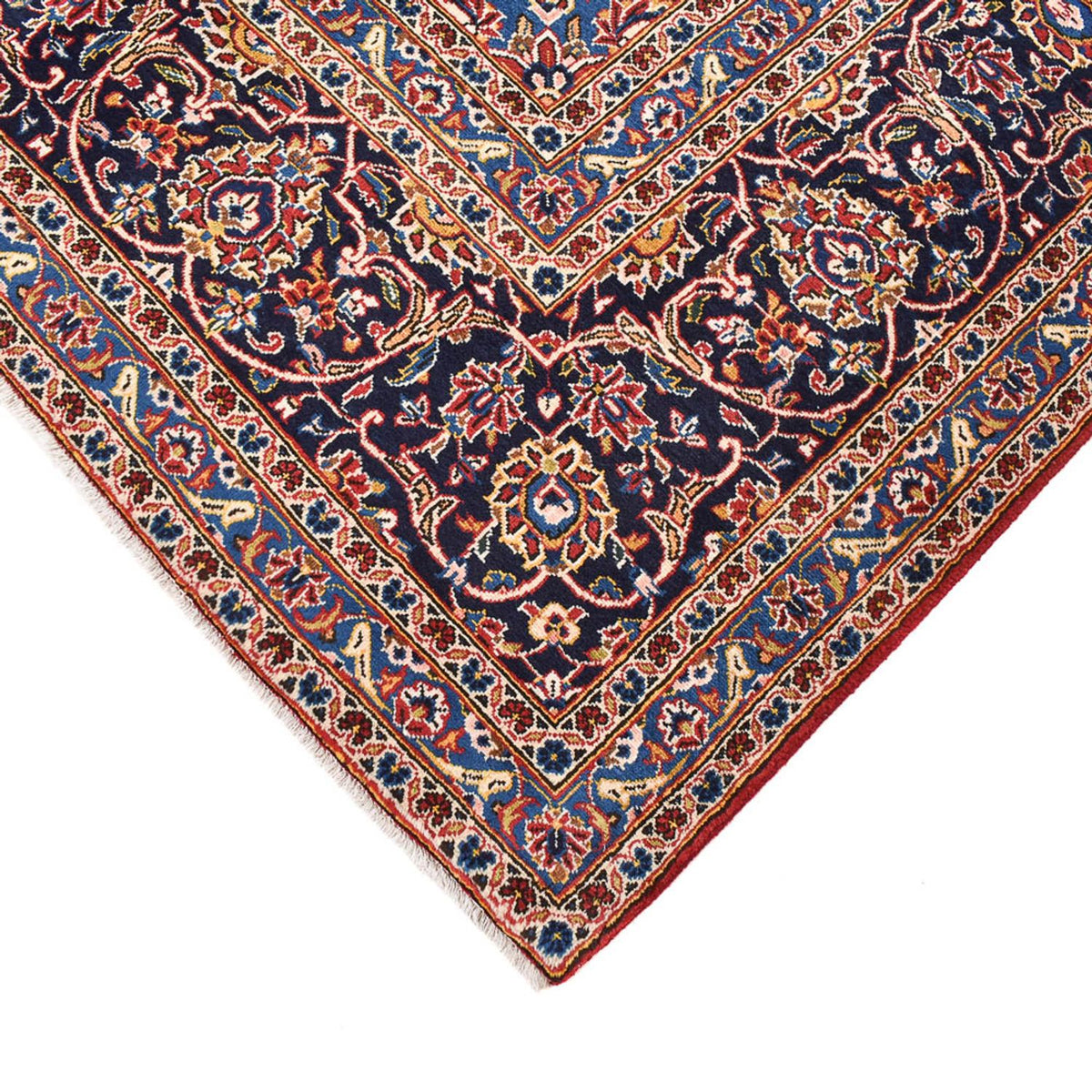 Perserteppich - Keshan - 409 x 301 cm - rot