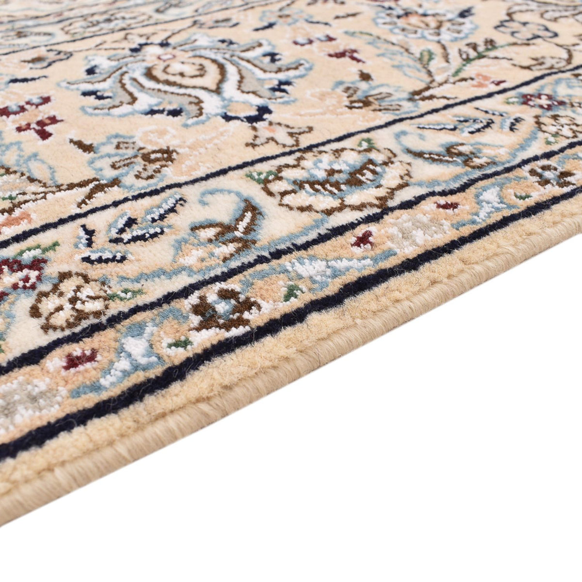 Perserteppich - Nain - Royal - 307 x 207 cm - weiß