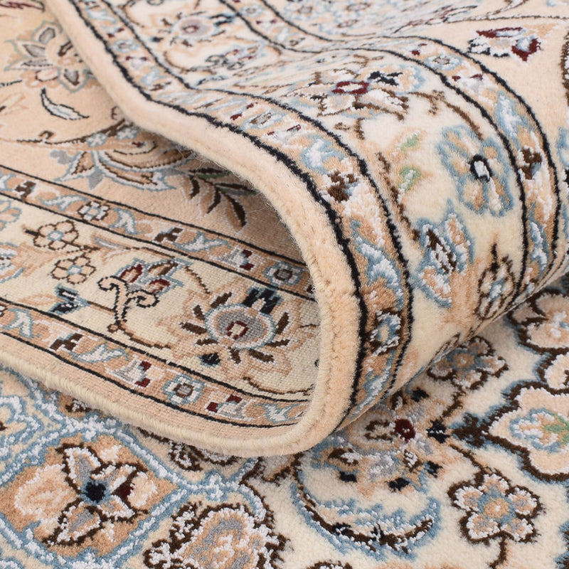 Perserteppich - Nain - Royal quadratisch  - 308 x 303 cm - weiß