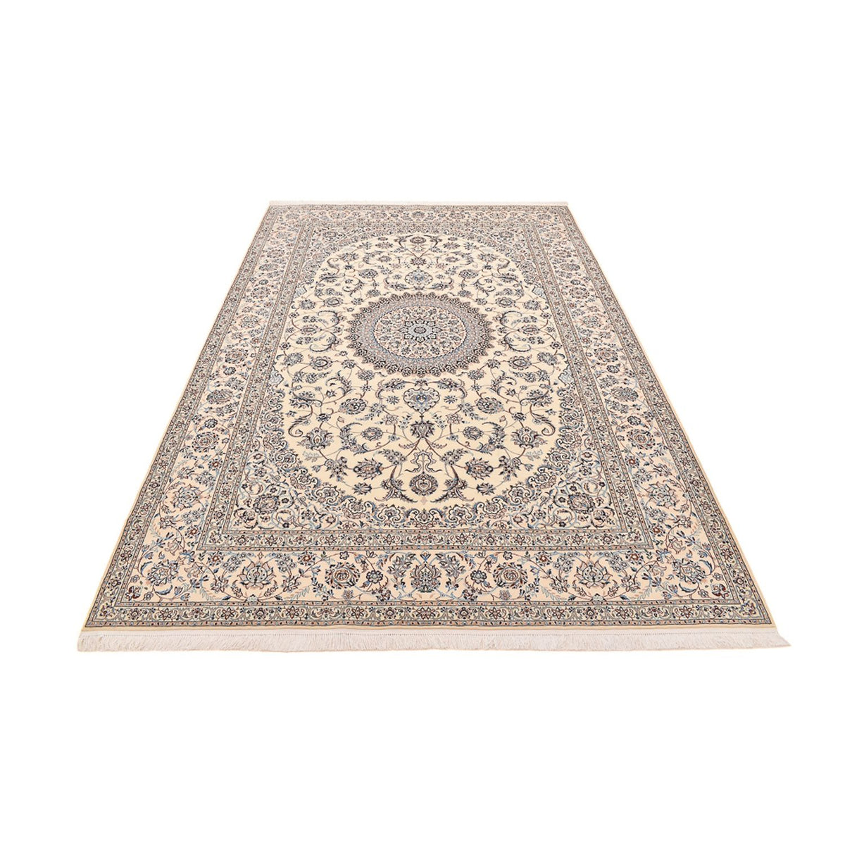 Perserteppich - Nain - Premium - 306 x 200 cm - beige