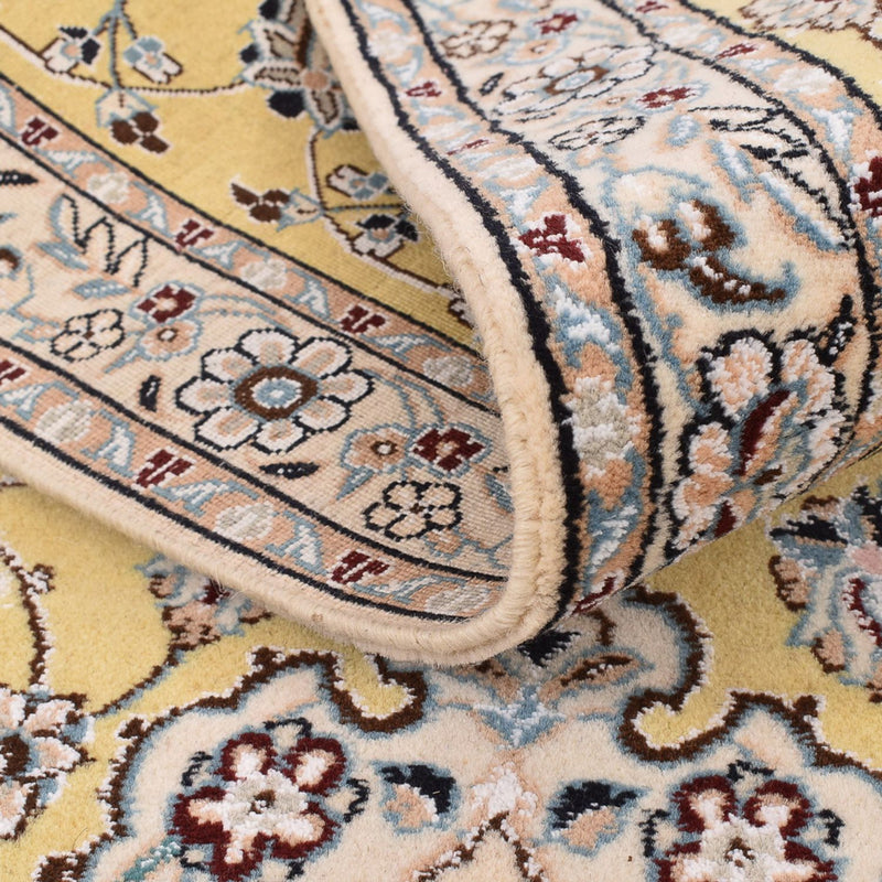 Läufer Perser - Nain - Royal - 273 x 88 cm - gelb