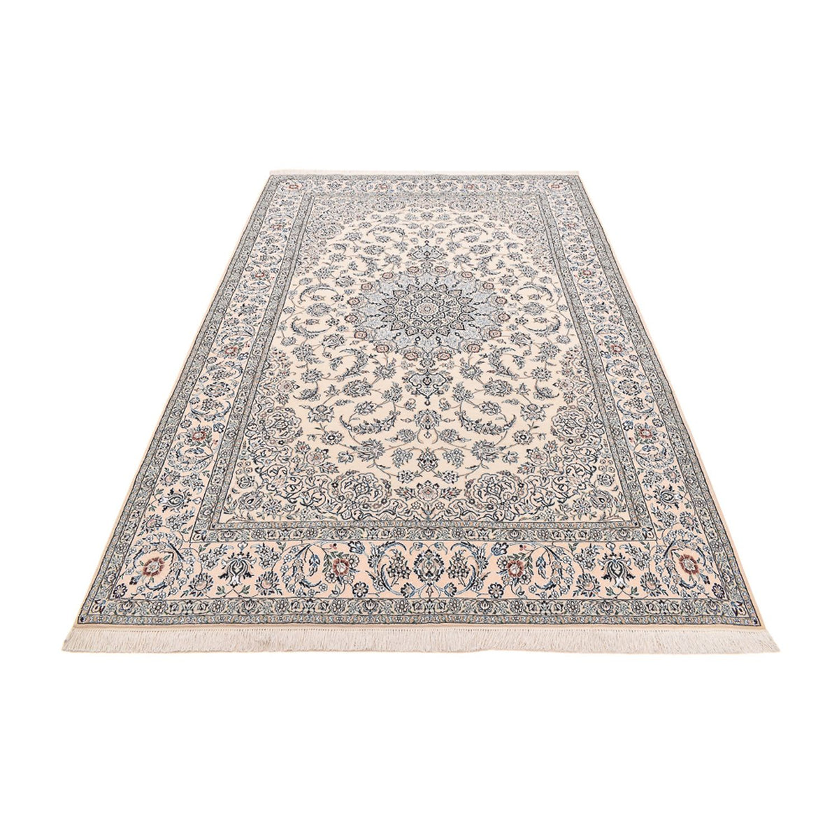 Perserteppich - Nain - Royal - 305 x 200 cm - weiß