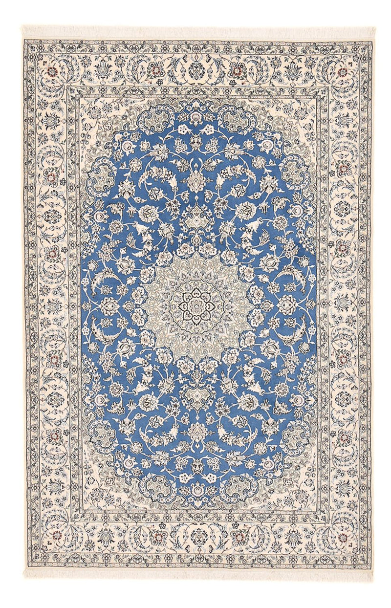 Perserteppich - Nain - Premium - 309 x 206 cm - blau