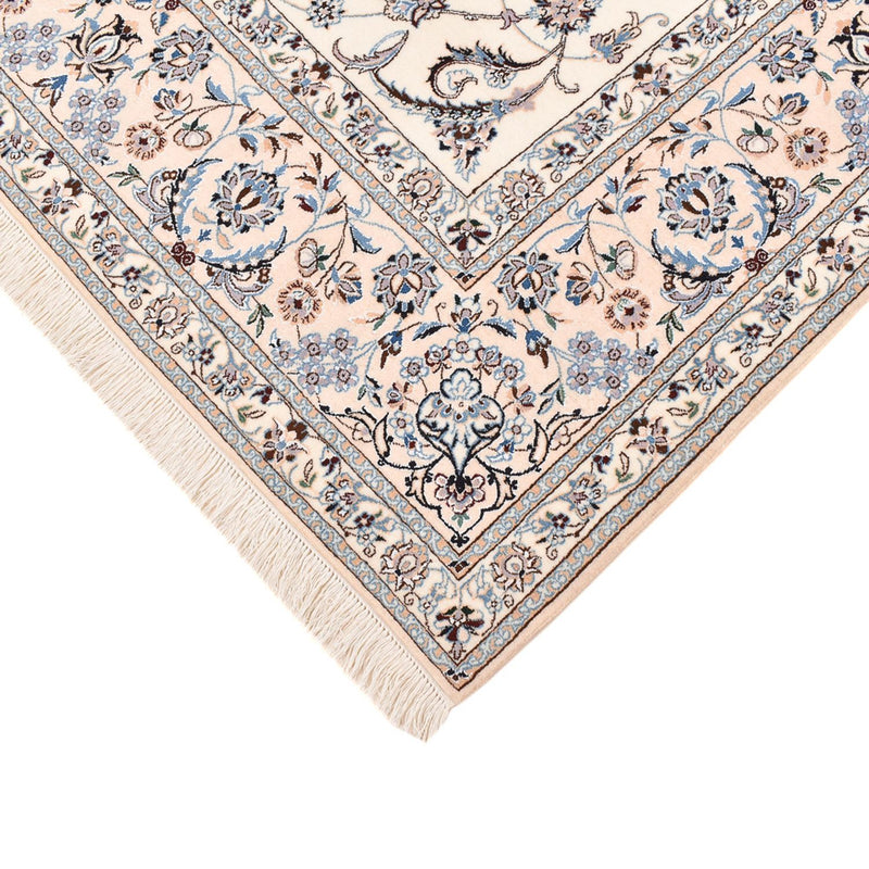 Perserteppich - Nain - Premium quadratisch  - 212 x 212 cm - weiß