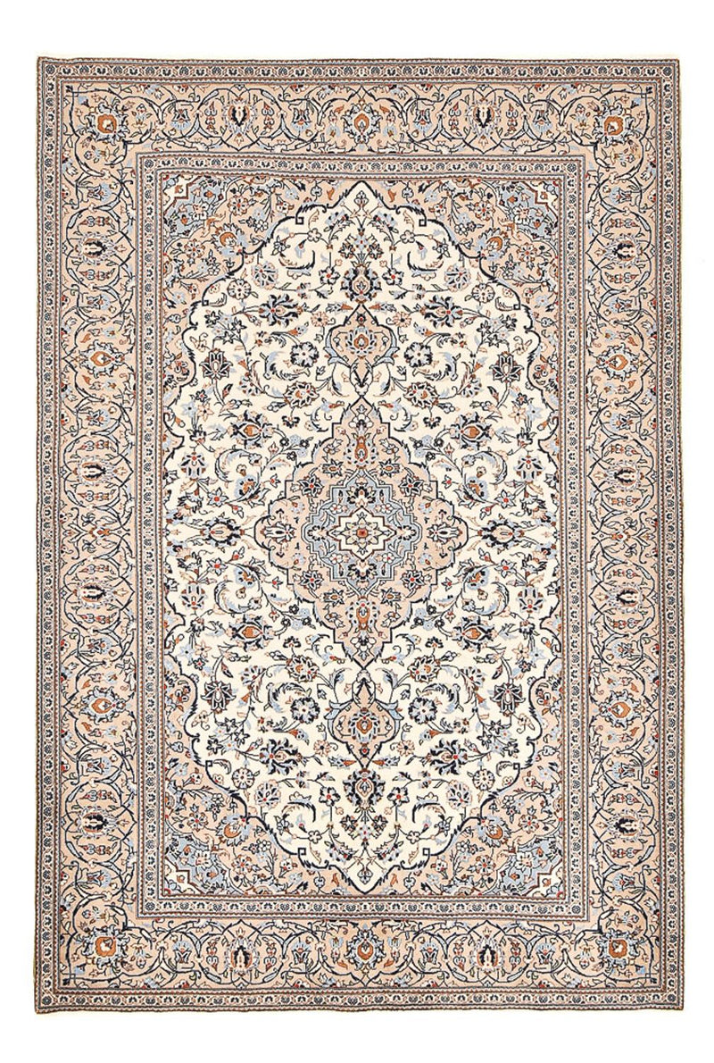 Perserteppich - Keshan - 303 x 202 cm - dunkelbeige