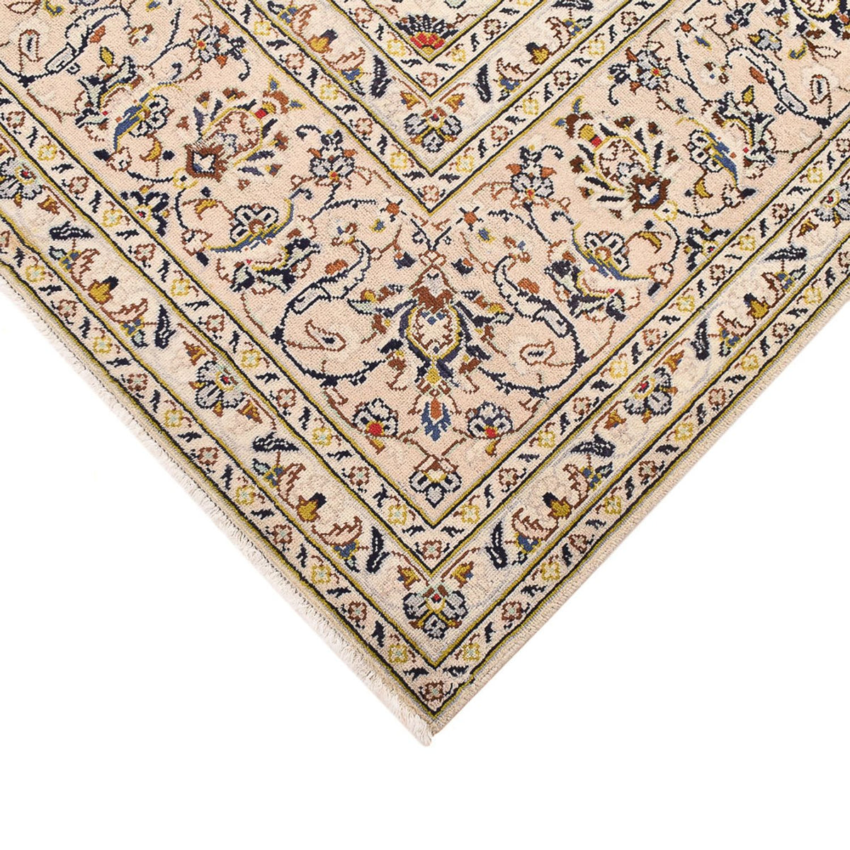 Perserteppich - Keshan - 342 x 245 cm - hellbeige