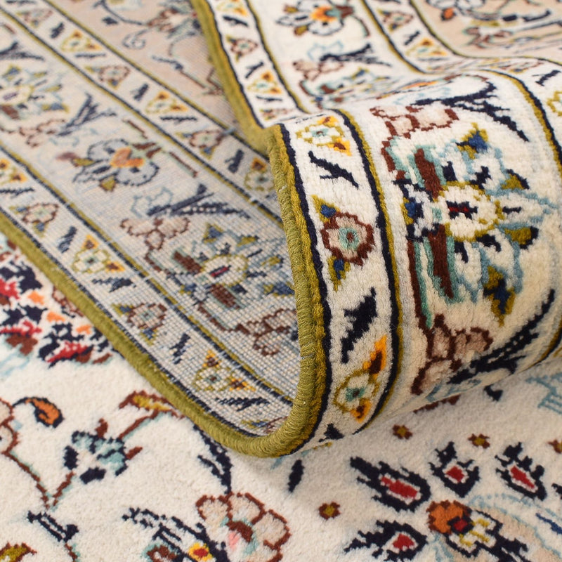 Perserteppich - Keshan - 397 x 293 cm - hellbeige