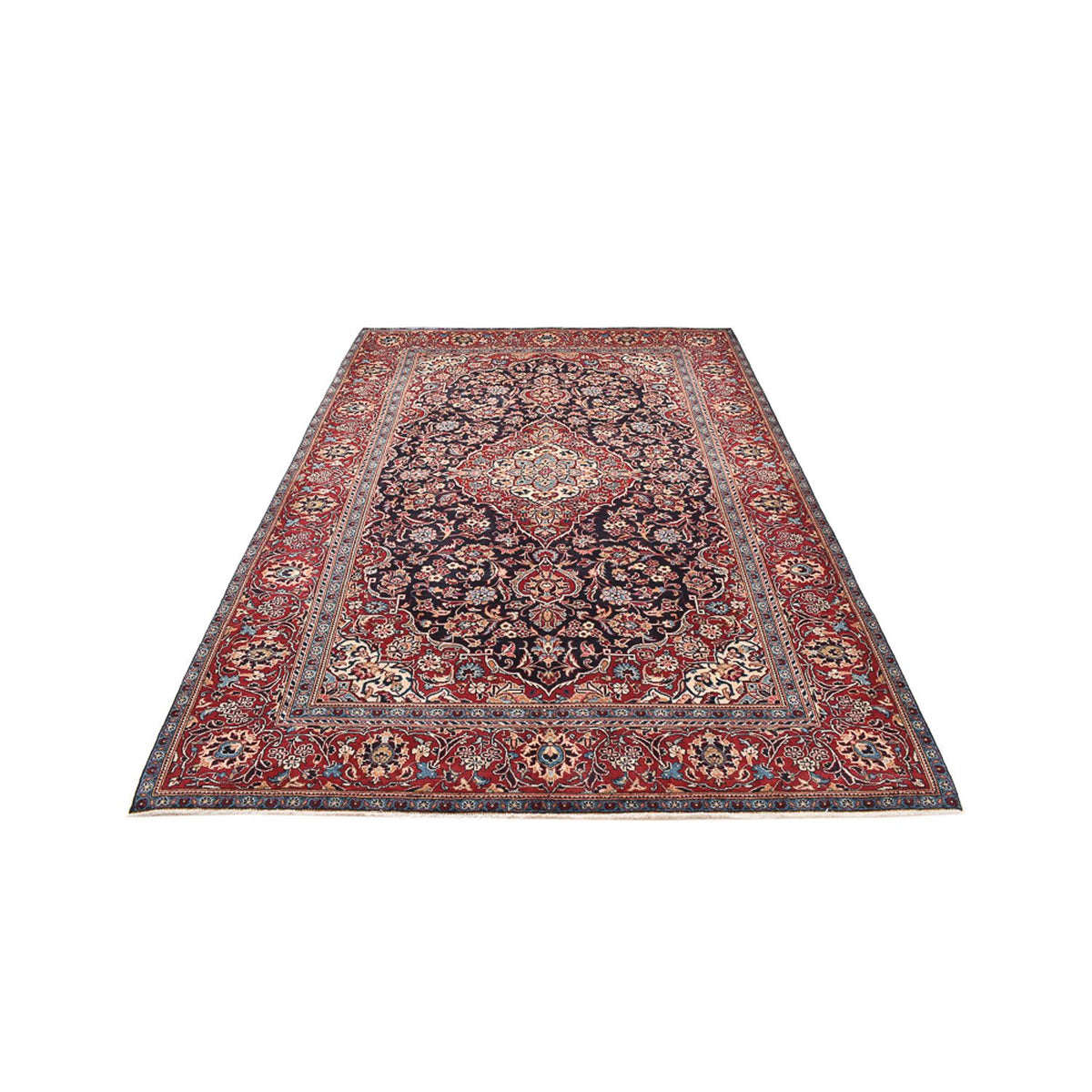 Perserteppich - Keshan - 305 x 195 cm - hellrot