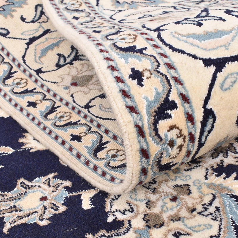 Perserteppich - Nain - 237 x 169 cm - dunkelblau