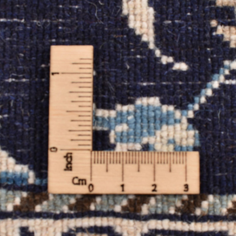 Läufer Perser - Nain - 292 x 78 cm - dunkelblau