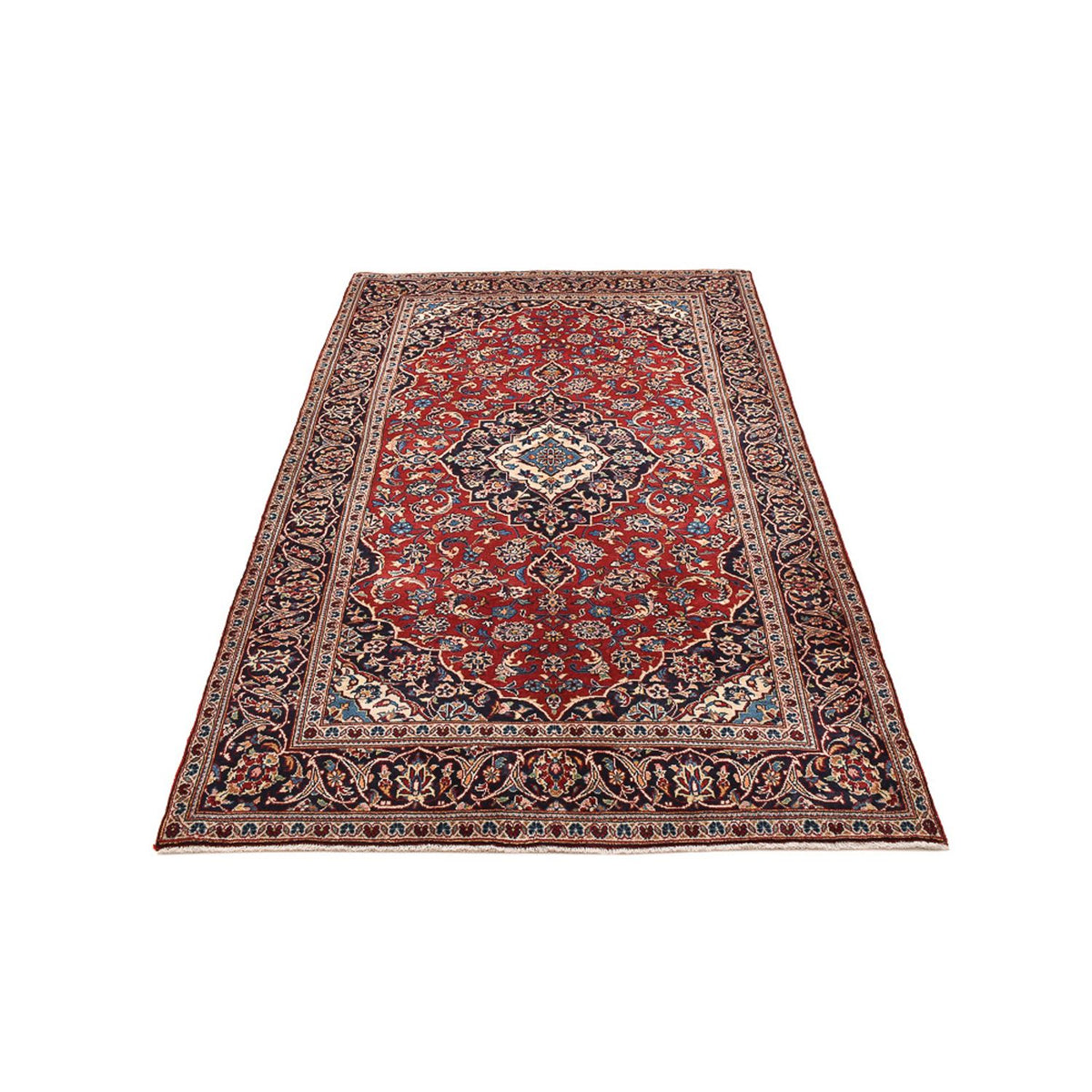 Perserteppich - Keshan - 257 x 146 cm - rot