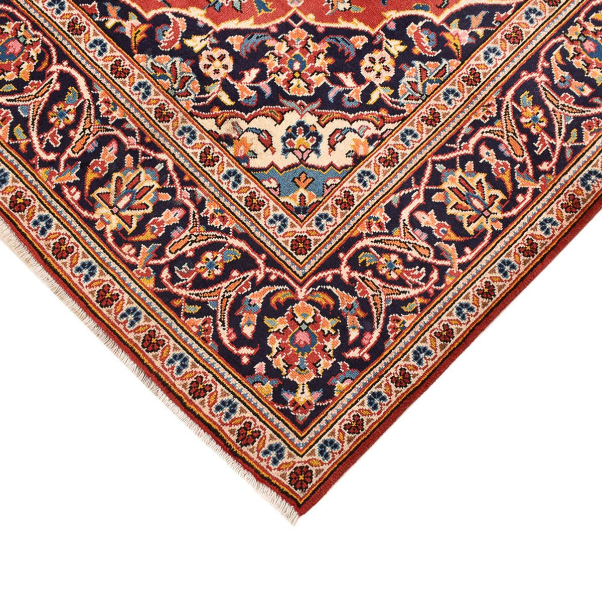 Perserteppich - Keshan - 260 x 147 cm - hellrot