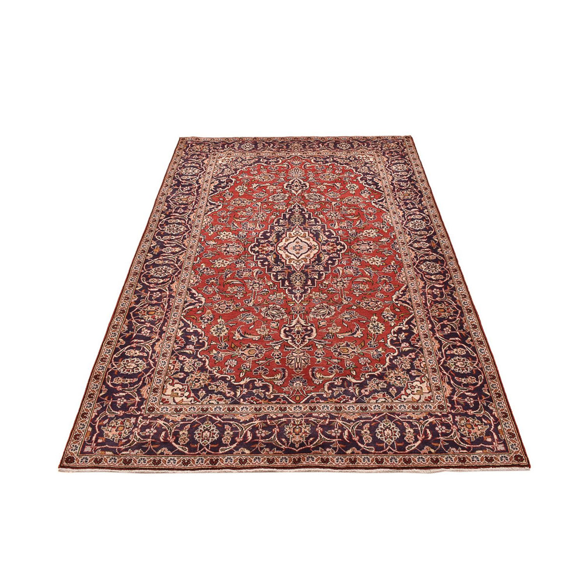 Perserteppich - Keshan - 250 x 148 cm - rot