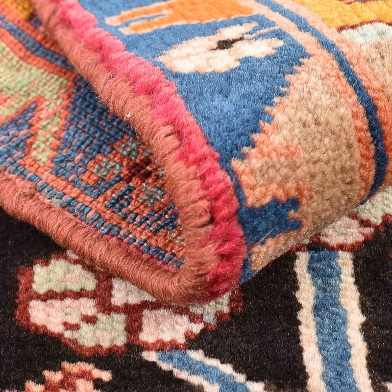 Perserteppich - Nomadic - 132 x 92 cm - dunkelblau