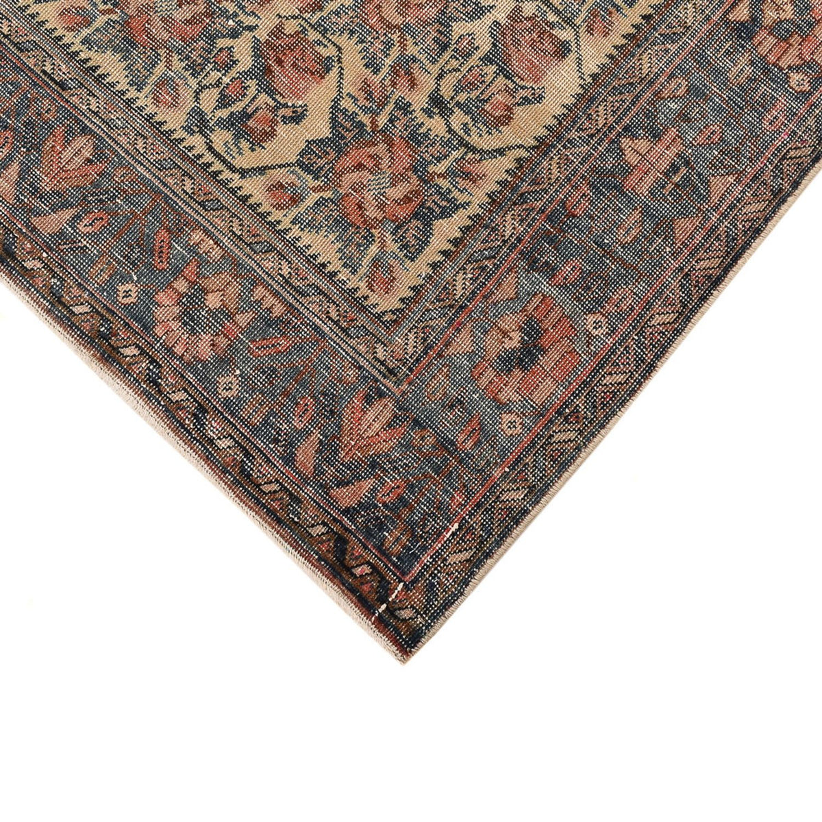 Vintage Teppich - 210 x 148 cm - dunkelbeige