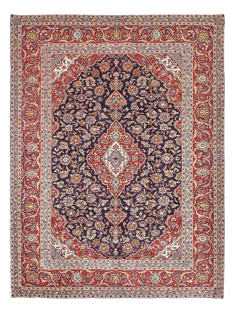 Perserteppich - Keshan - 340 x 255 cm - dunkelrot