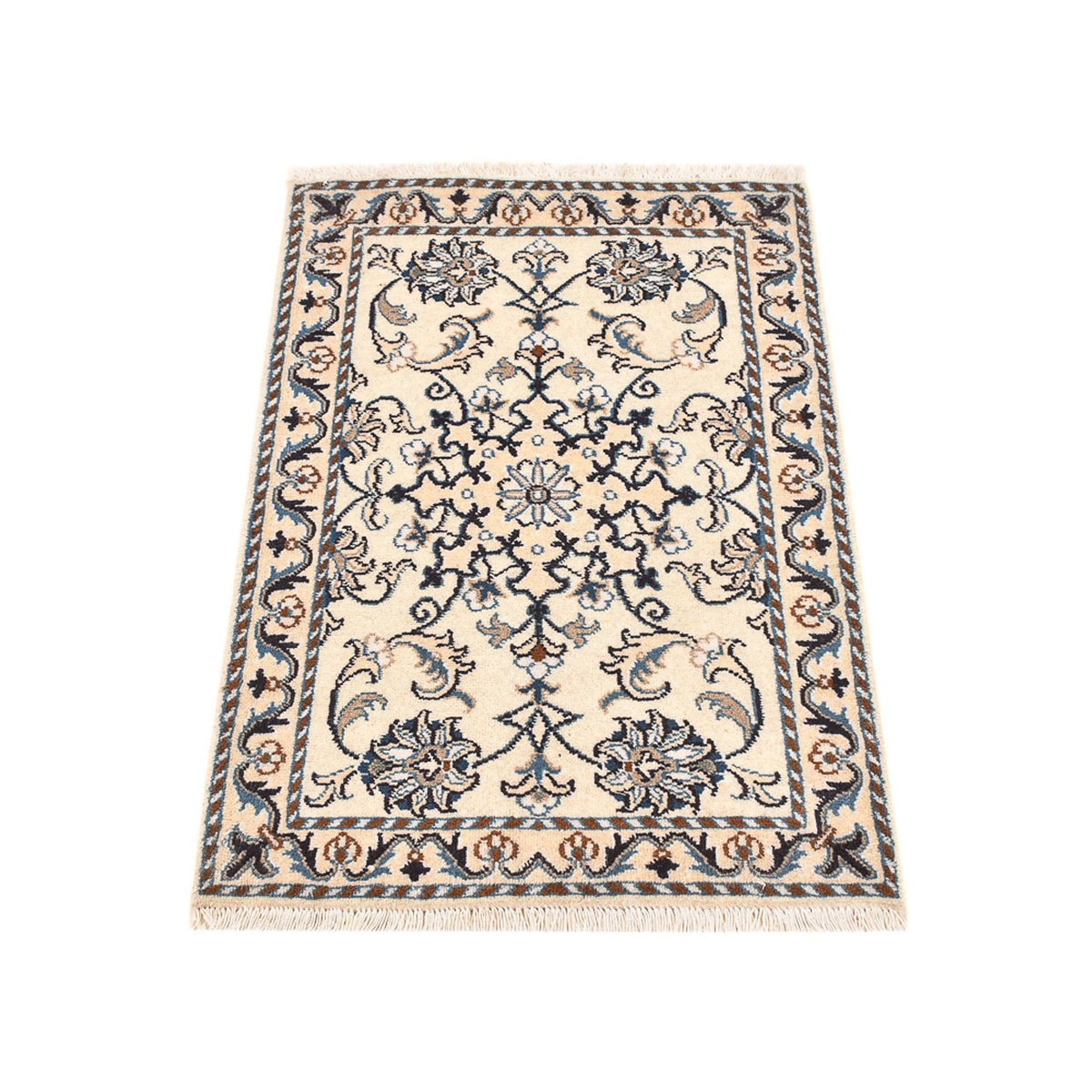 Perserteppich - Nain - 87 x 58 cm - creme