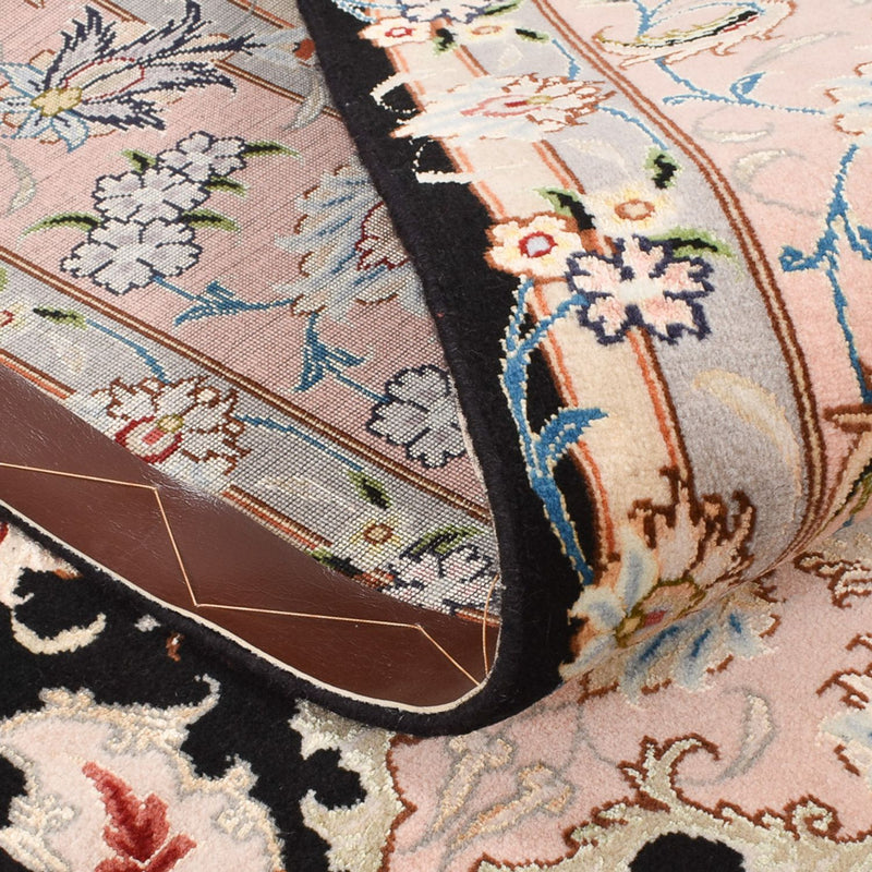 Perserteppich - Täbriz - Royal - 255 x 158 cm - dunkelblau