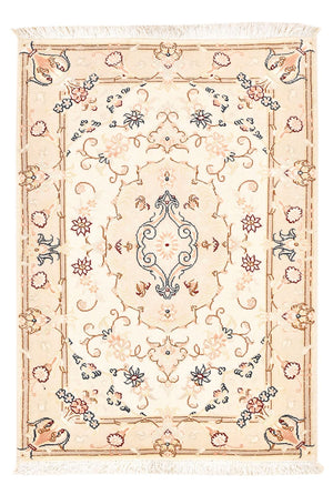 Perserteppich - Täbriz - Royal - 91 x 60 cm - creme