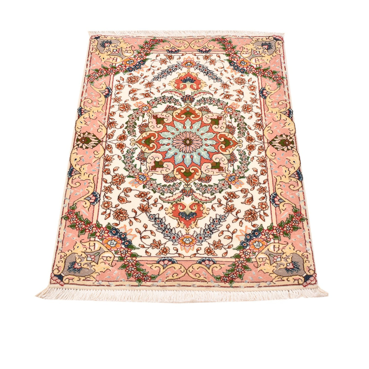 Perserteppich - Täbriz - Royal - 90 x 60 cm - mehrfarbig