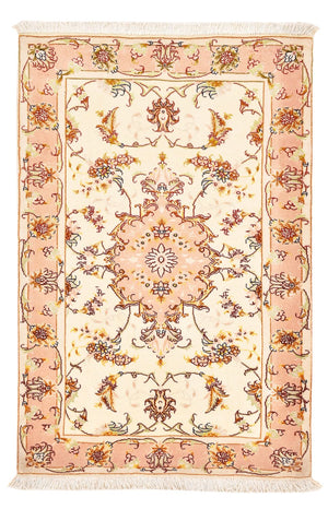Perserteppich - Täbriz - Royal - 101 x 66 cm - hellbeige