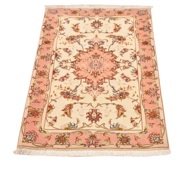 Perserteppich - Täbriz - Royal - 101 x 66 cm - hellbeige