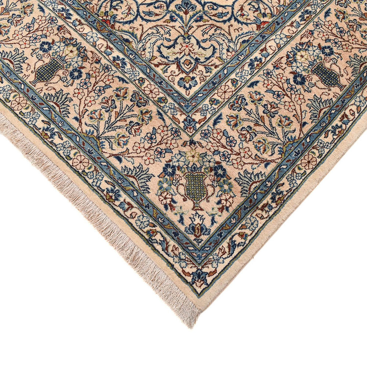 Perserteppich - Keshan - 305 x 206 cm - creme