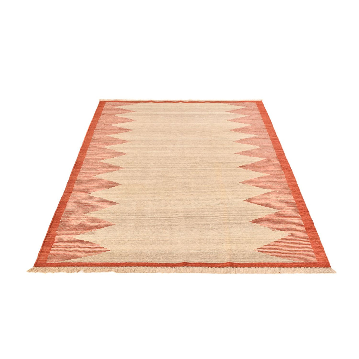Kelim Teppich - Trendy - 242 x 155 cm - beige
