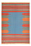Kelim Teppich - Trendy - 200 x 145 cm - mehrfarbig