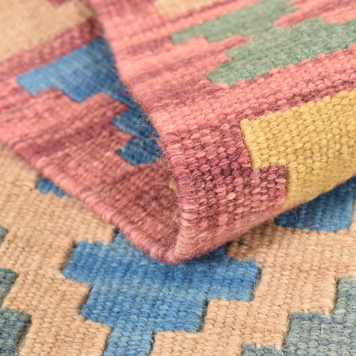 Läufer Kelim - Oriental - 190 x 80 cm - mehrfarbig