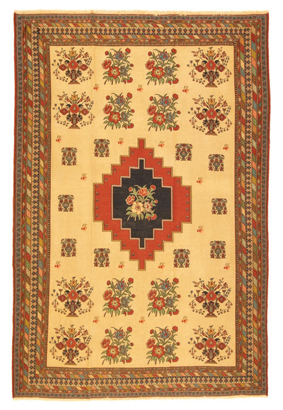 Afshar Sirjan Teppich 202x298cm - Perserteppich