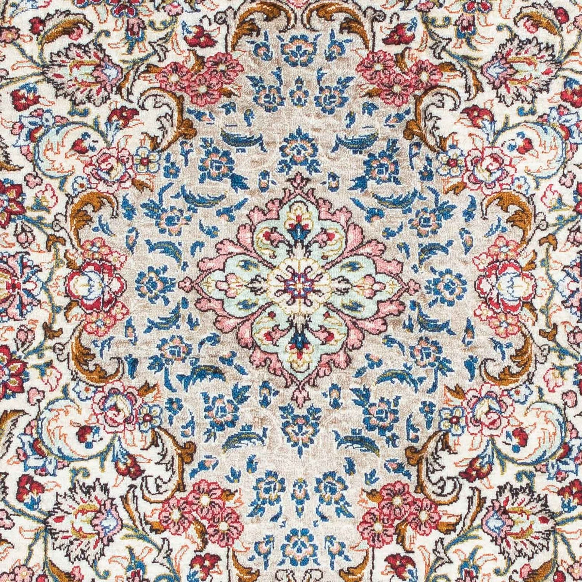 Perserteppich - Ghom 120 x 80 cm - beige