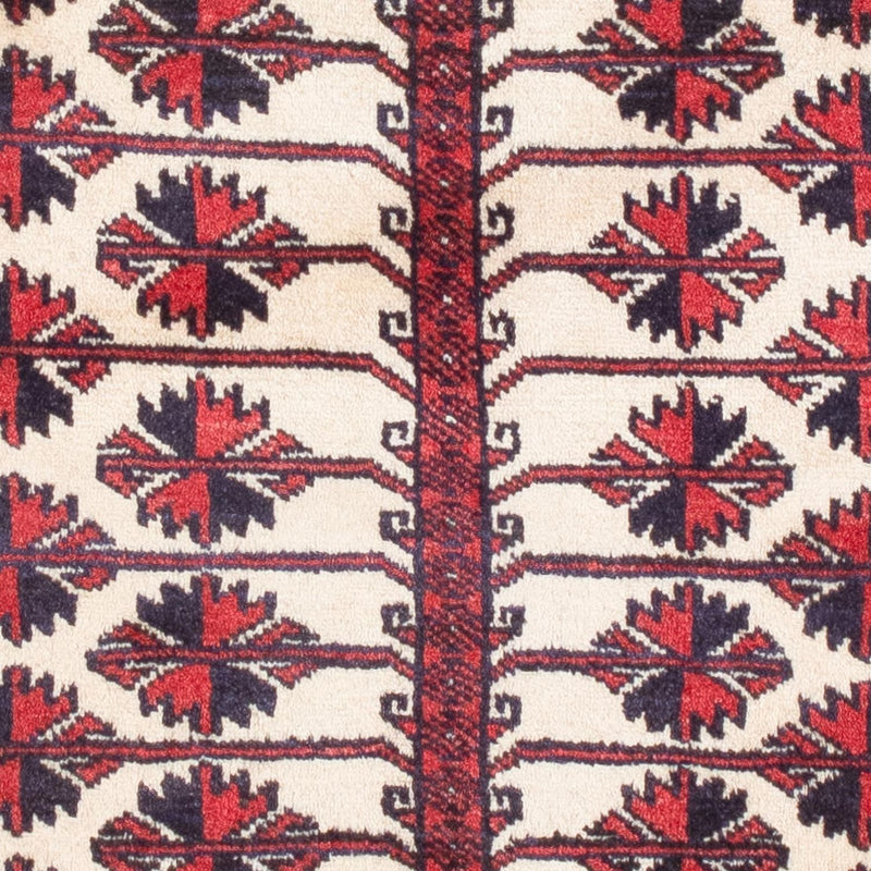 Belutsch Teppich 136 x 89 cm - rot