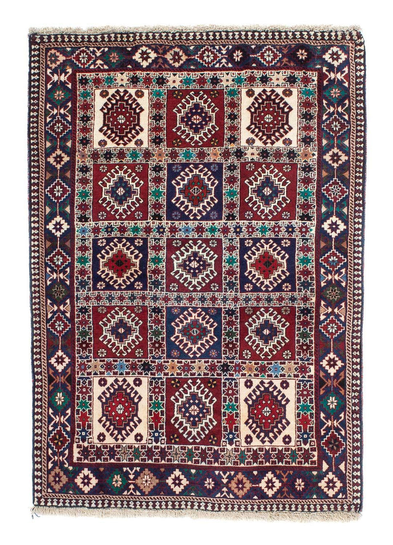 Perserteppich - Nomadic 151 x 103 cm - blau