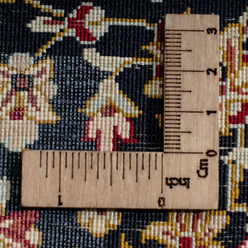 Seidenteppich - Ghom Seide - Premium 42 x 28 cm Fußmatte