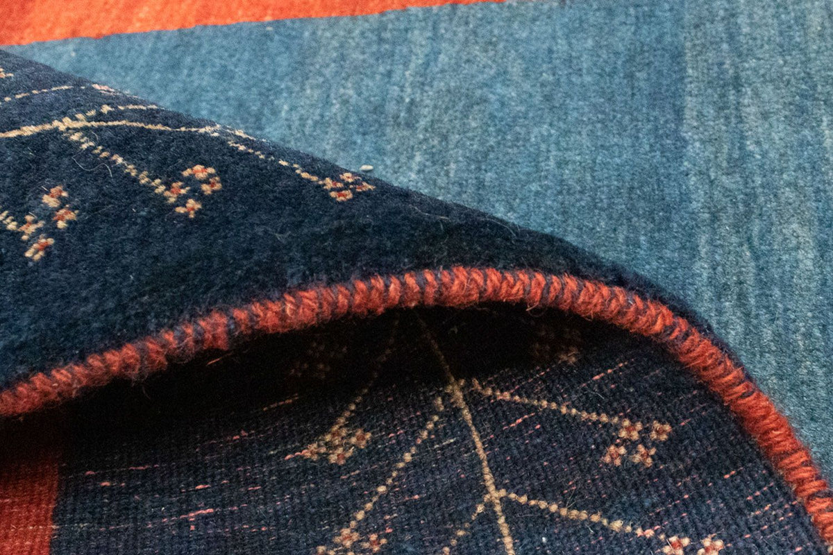 Gabbeh Teppich - Perser 205 x 128 cm - rot