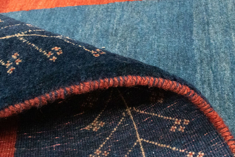 Gabbeh Teppich - Perser 205 x 128 cm - rot