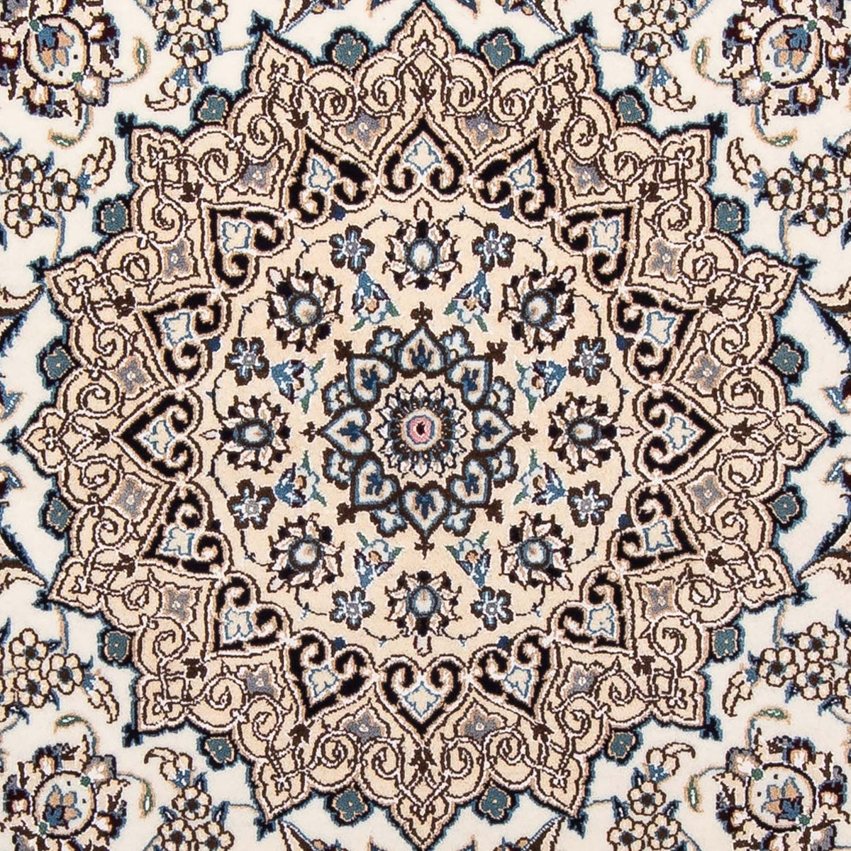 Perserteppich - Nain - Royal 210 x 202 cm Teppich Quadratisch