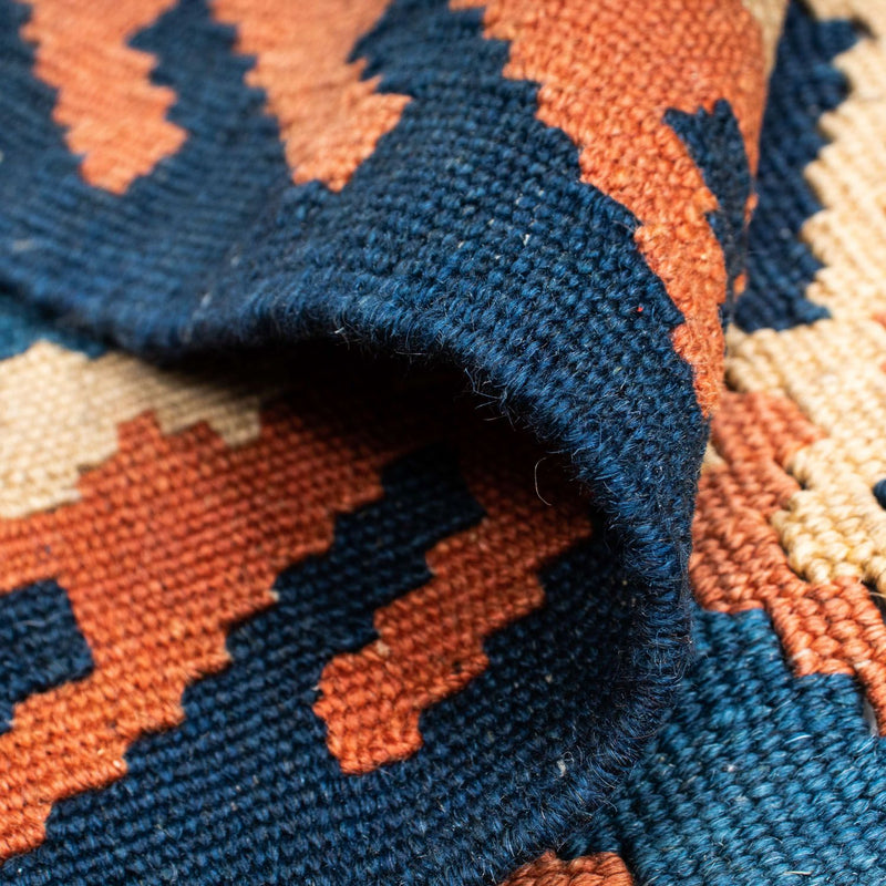 Kelim Teppich - Oriental 222 x 158 cm - blau