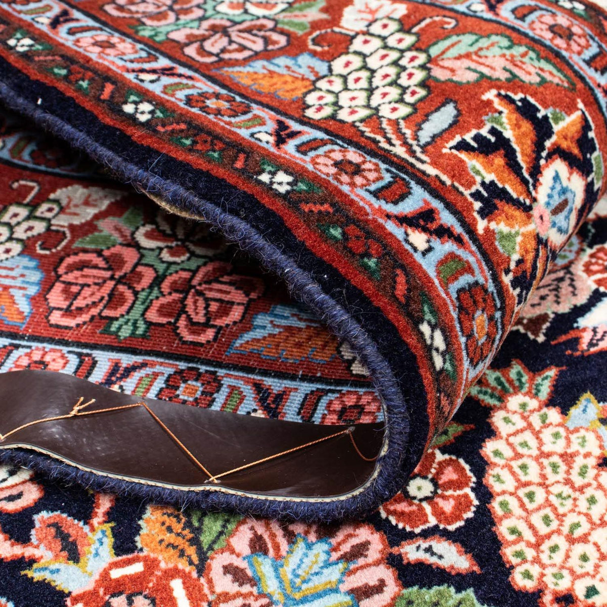 Perserteppich - Bidjar 210 x 133 cm - dunkelblau