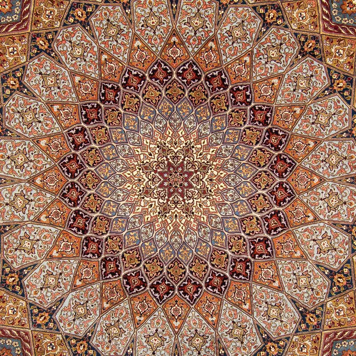 Perserteppich - Täbriz - Royal 396 x 300 cm Teppich Wohnzimmer