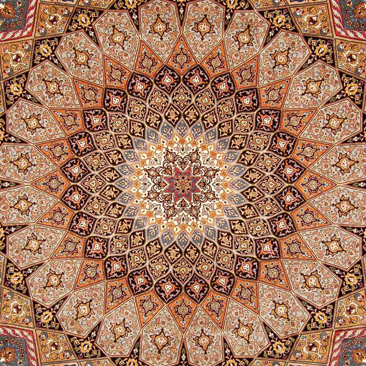 Perserteppich - Täbriz - Royal 400 x 300 cm Wohnzimmer Teppich