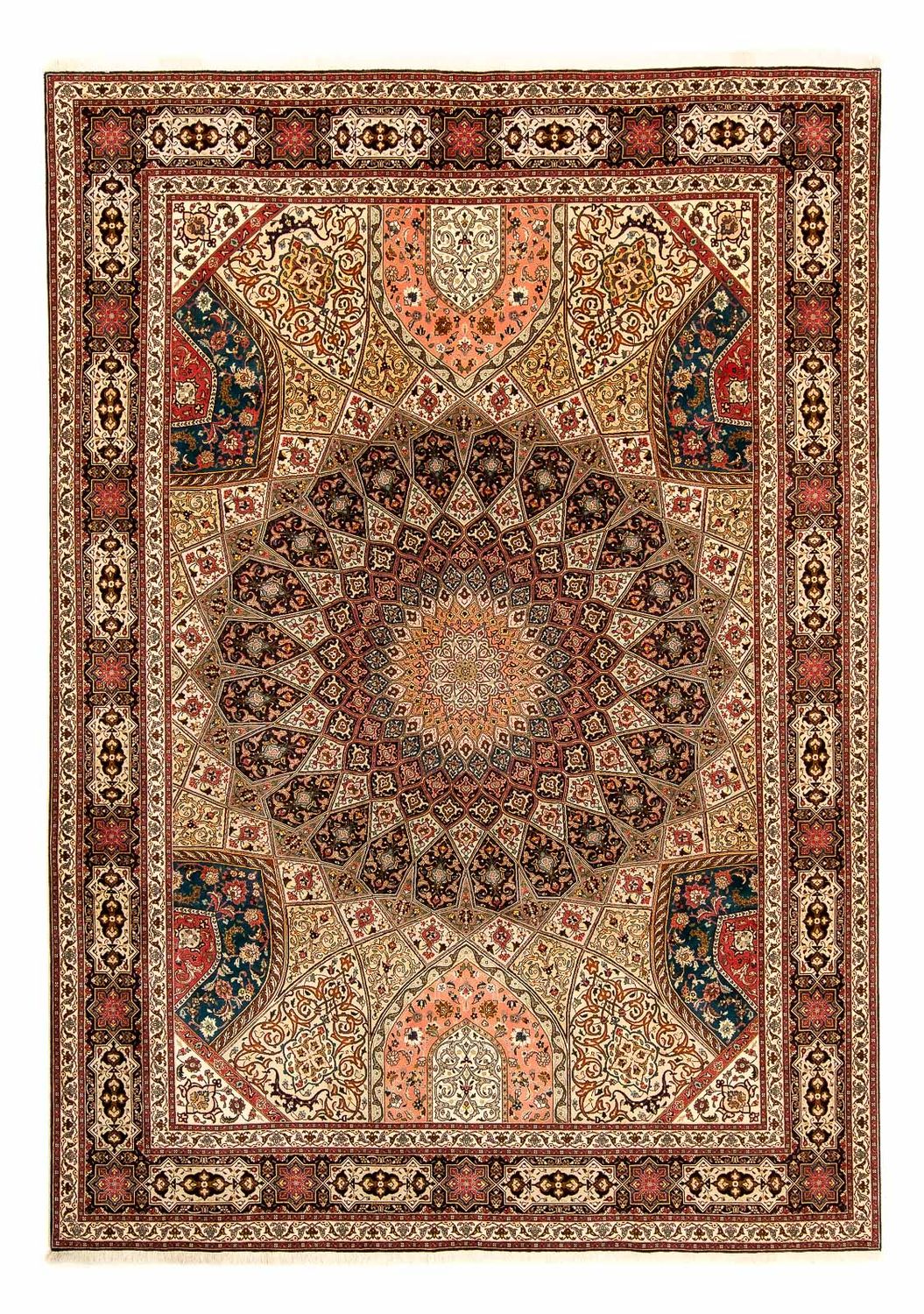 Perserteppich - Täbriz - Royal 360 x 260 cm Wohnzimmer Teppich