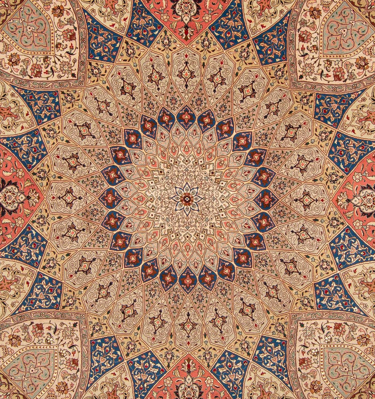 Perserteppich - Täbriz - Royal 256 x 253 cm Teppich Quadratisch