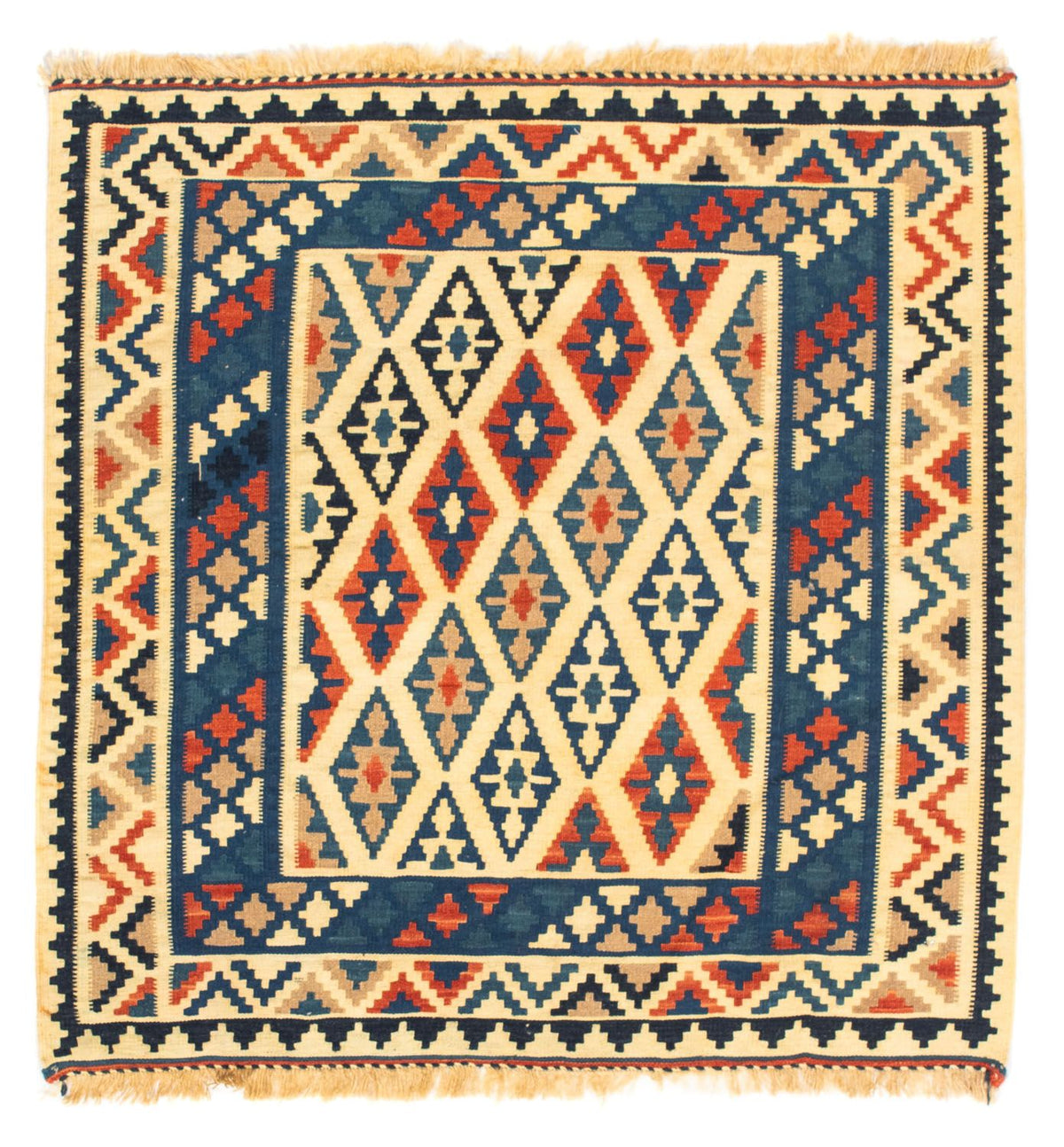 Kelim Teppich - Oriental 100 x 100 cm