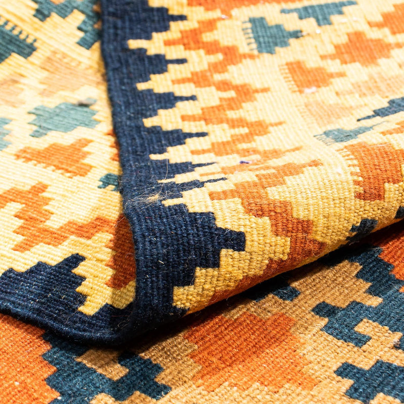 Kelim Teppich - Oriental 103 x 100 cm - rost