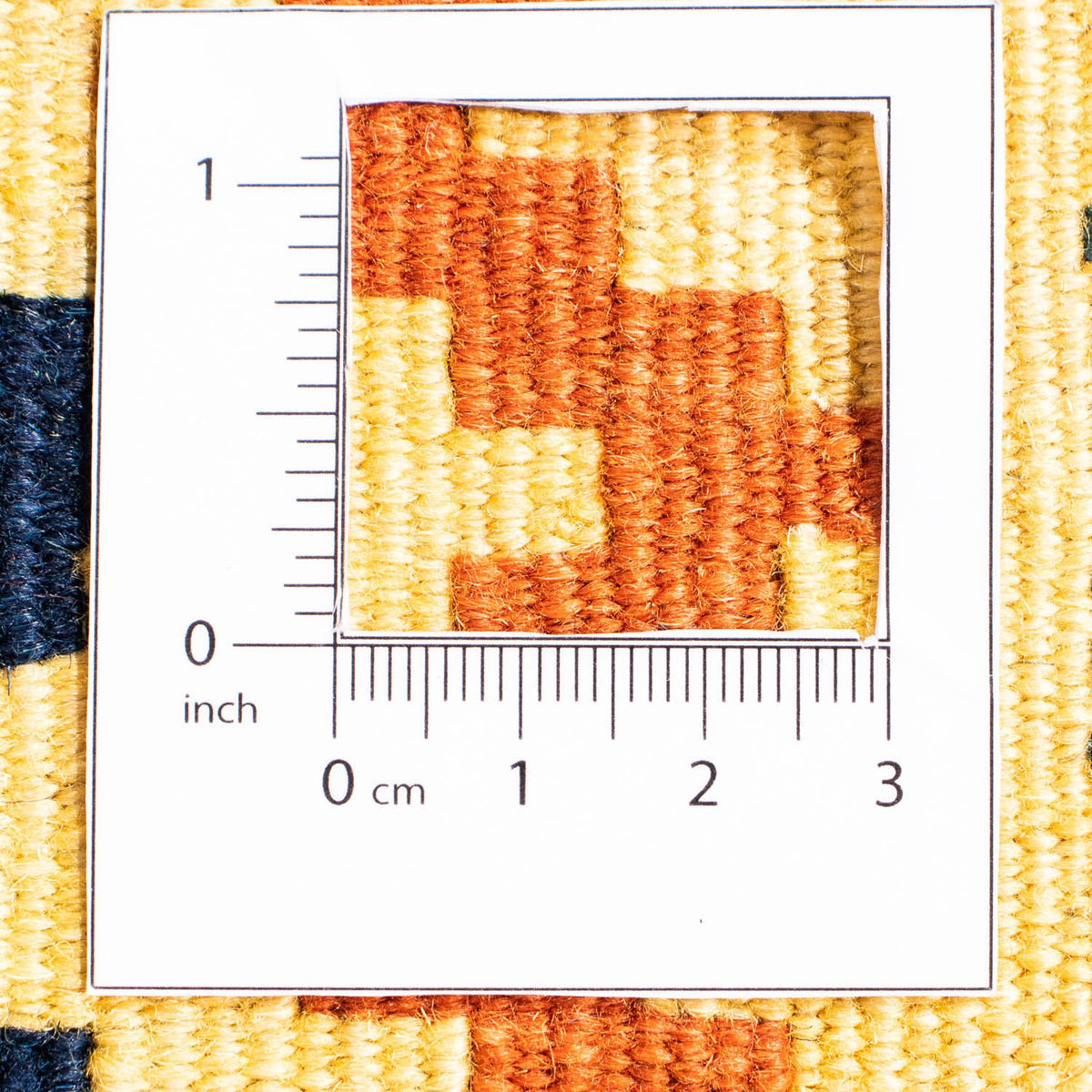 Kelim Teppich - Oriental 103 x 100 cm - rost